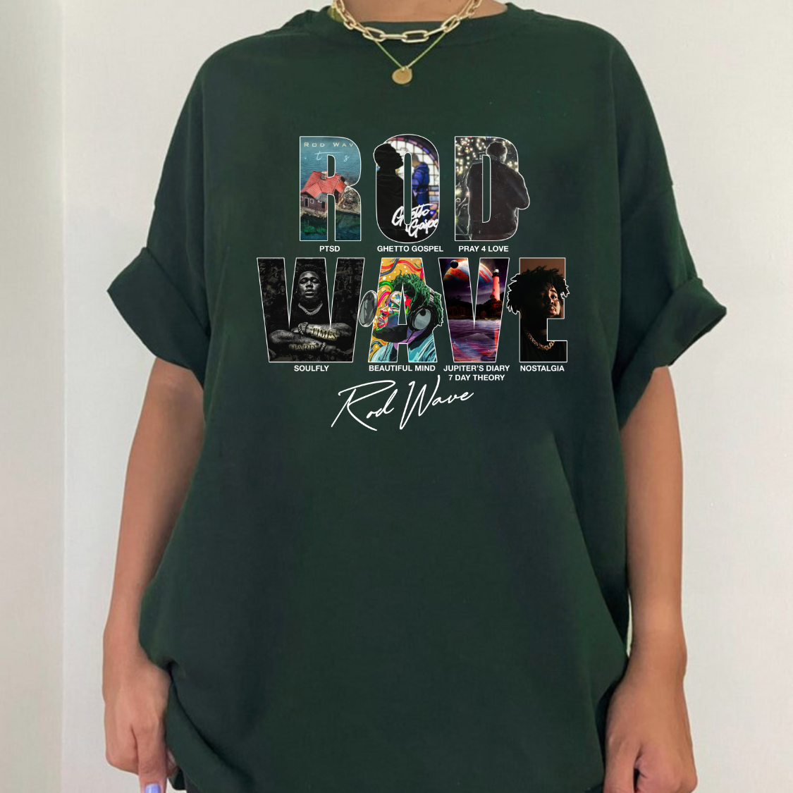 Rod Wave Words Full Album T-Shirt