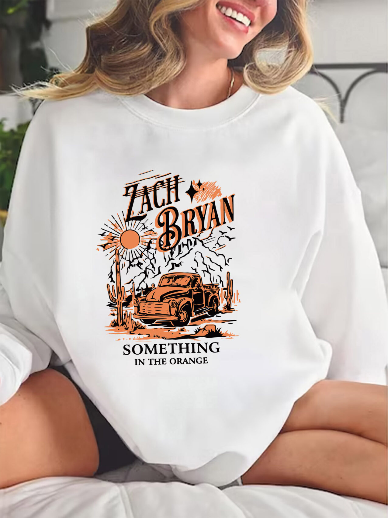 Zach Bryan Sweatshirt Two Sides