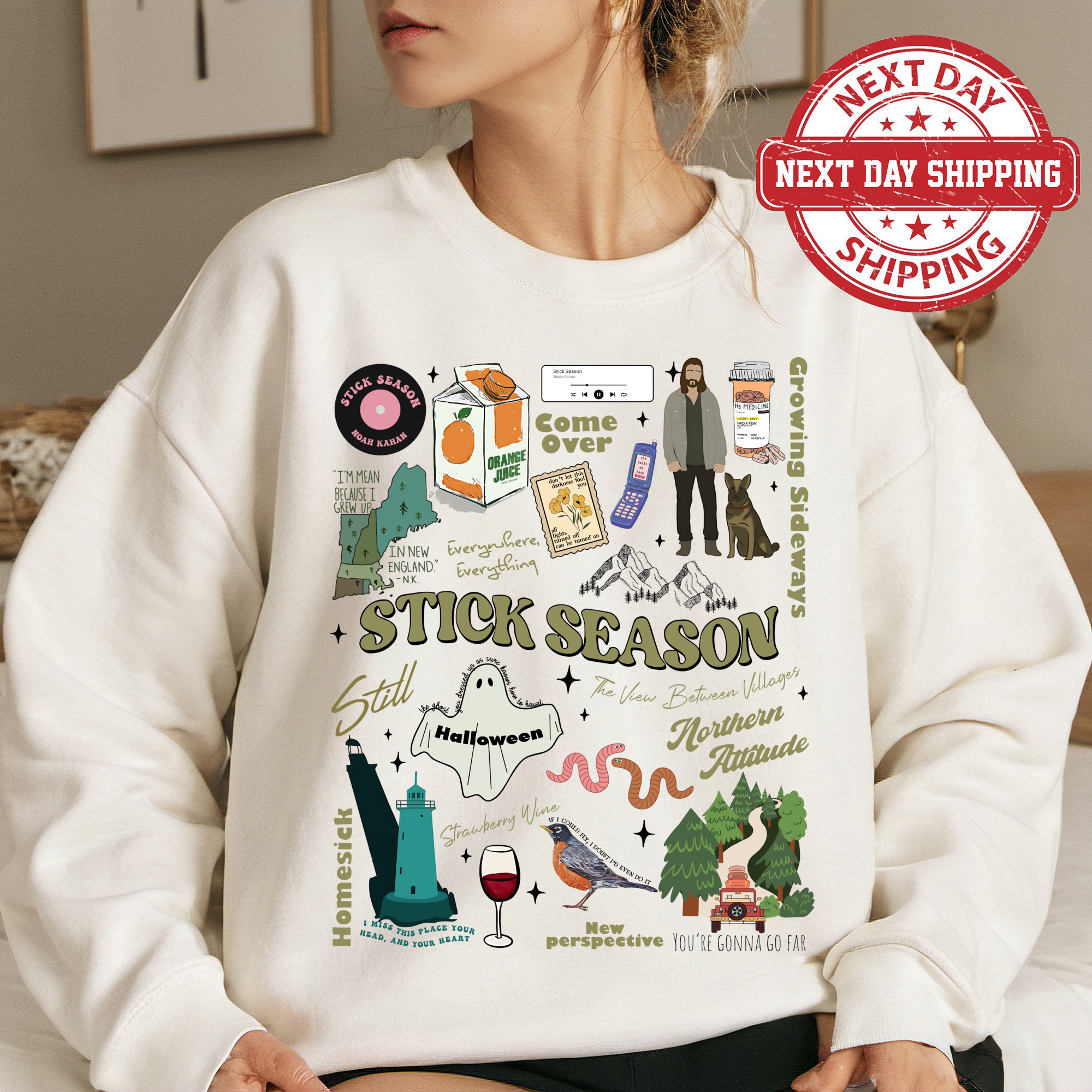 Noah Kahan Stick Season Tour 2023 Sweatshirt