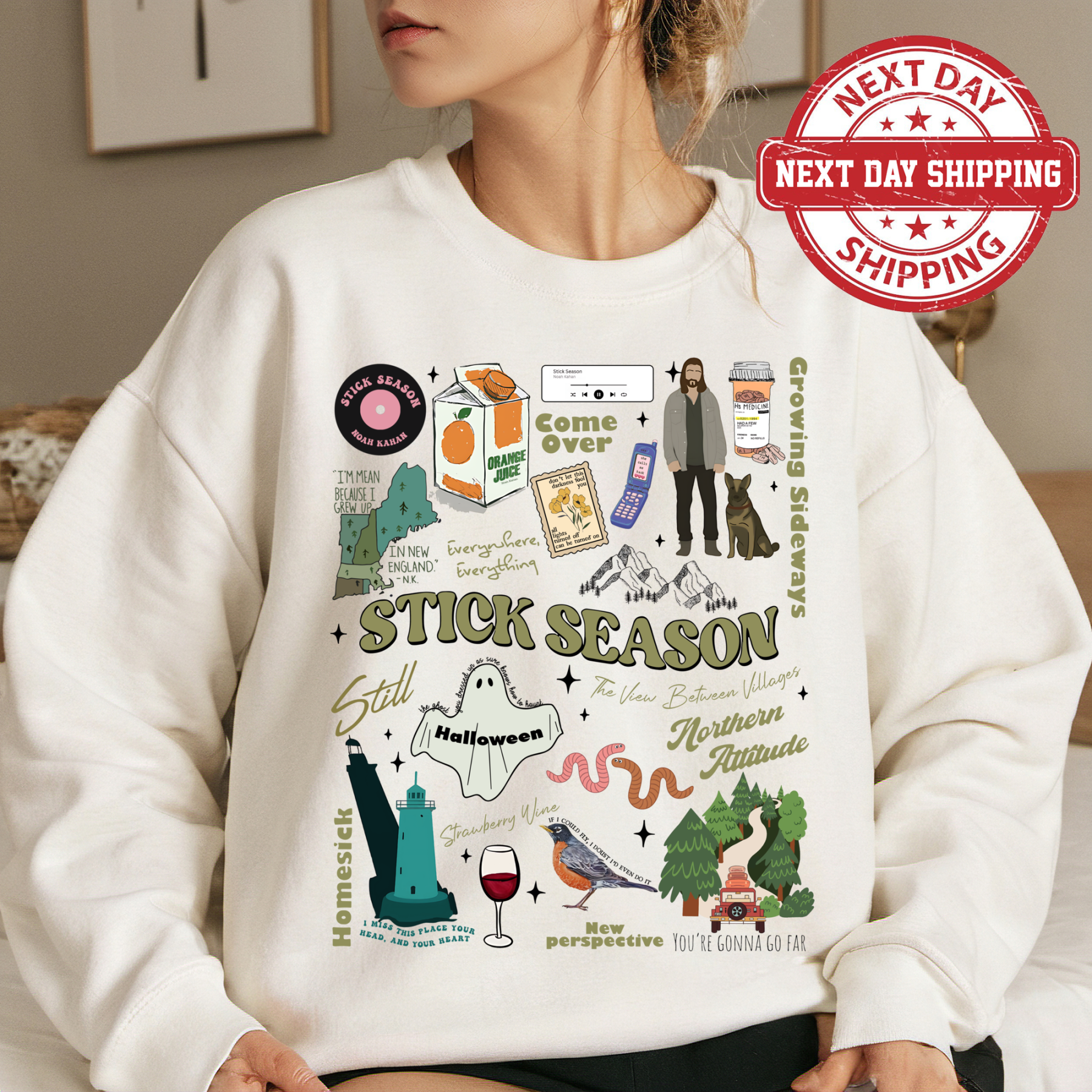 Noah Kahan Stick Season Tour 2023 Sweatshirt