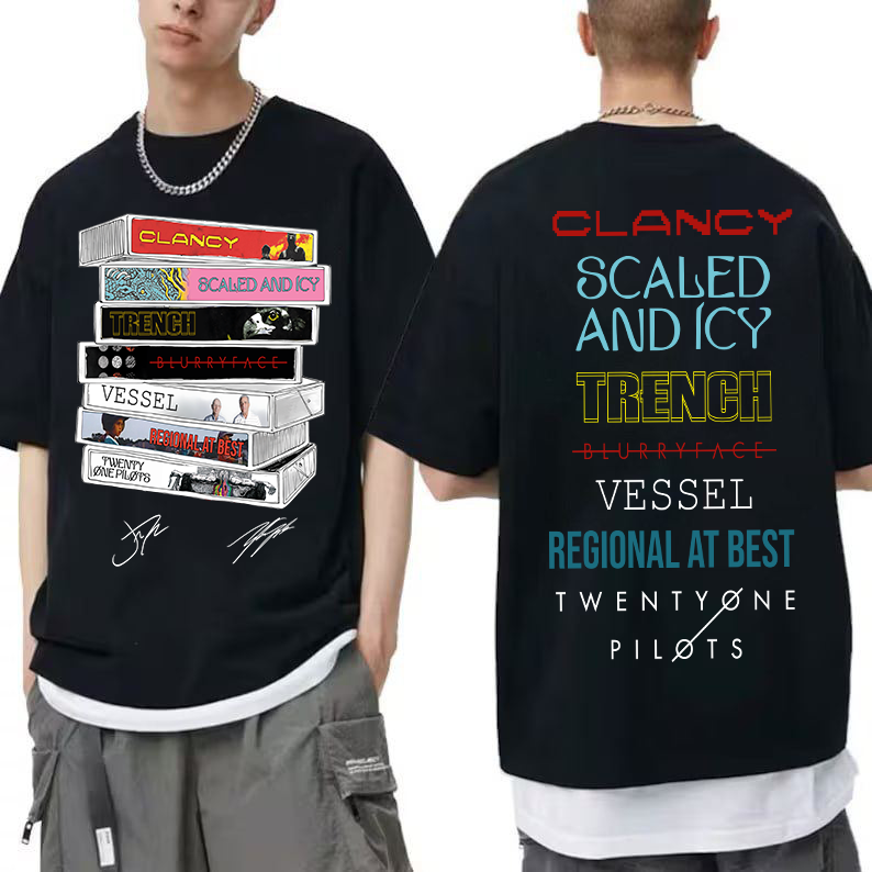 Twenty One Pilots Both Side T-Shirt-MEN