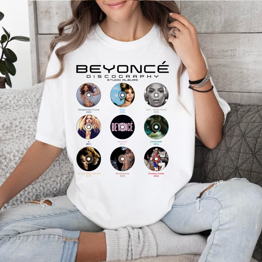 Beyonce Discography Albums Cover Shirt