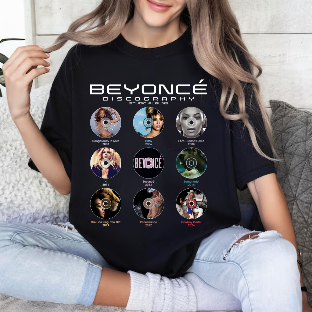 Beyonce Discography Albums Cover Shirt