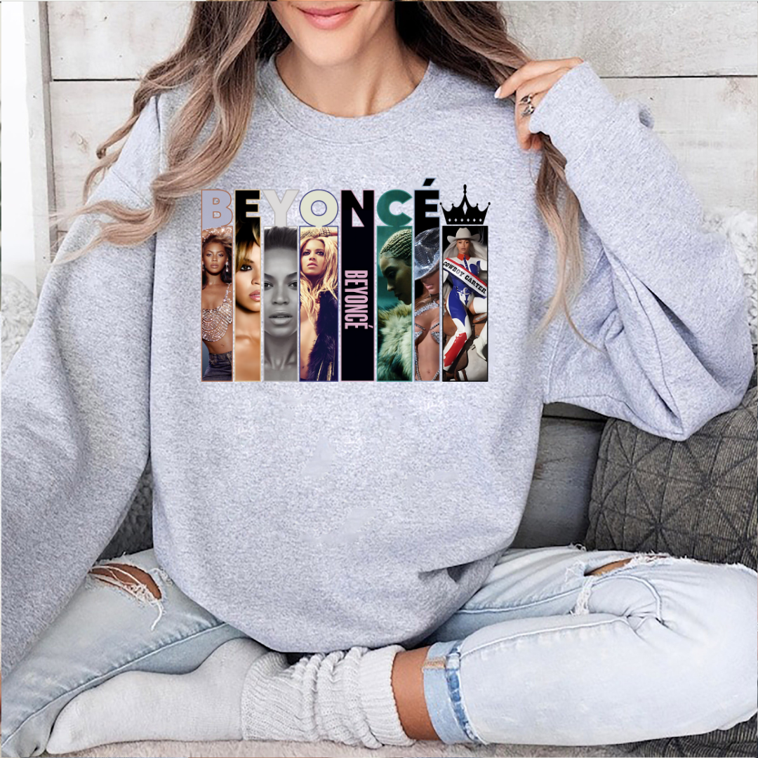 Beyonce Vintage Albums Cover Sweatshirt