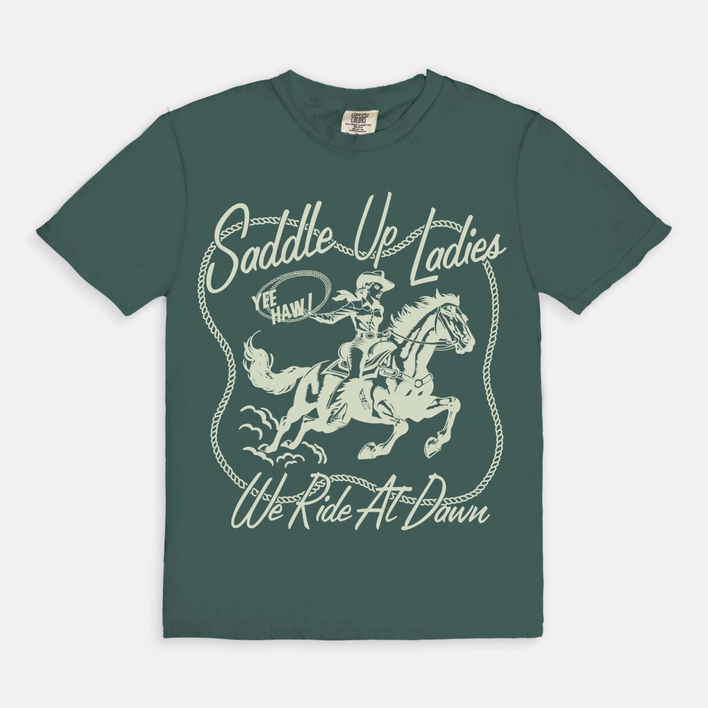Saddle Up Ladies Tee