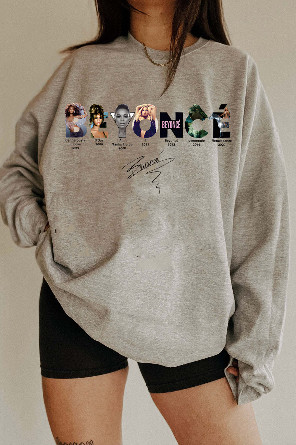 Vintage Beyonce Albums Sweatshirt