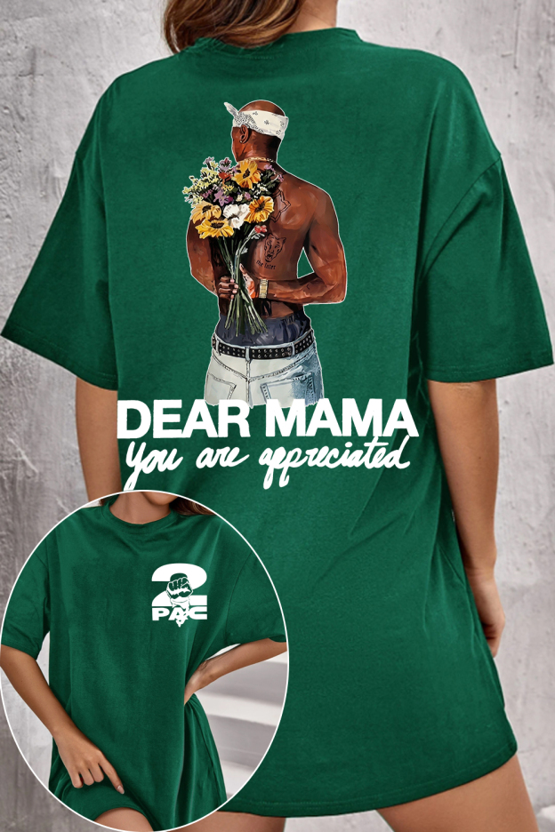 2pac Two-Sided Women Tee