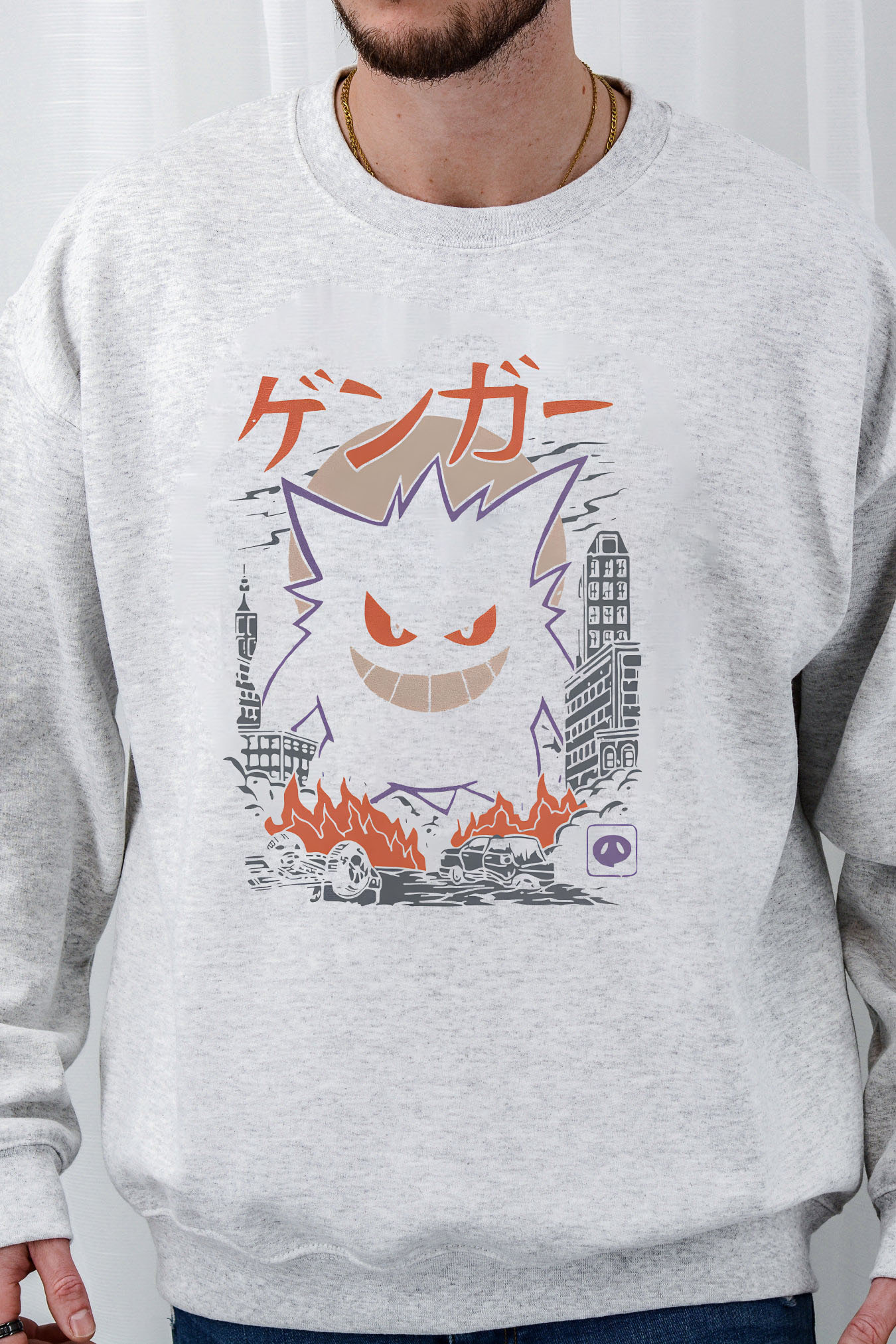 Gangar Pokemon Vingtage Shirt Sweatshirts
