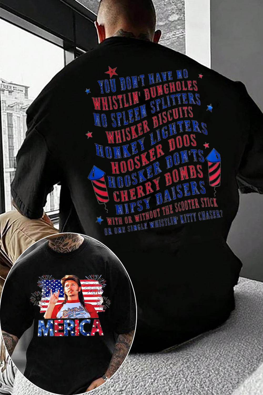 Joe Dirt T-shirt is ready for your party in 4th of July🇺🇸