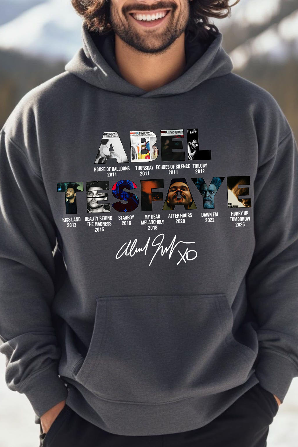 abeltesfaye Theweeknd Men Hoodie