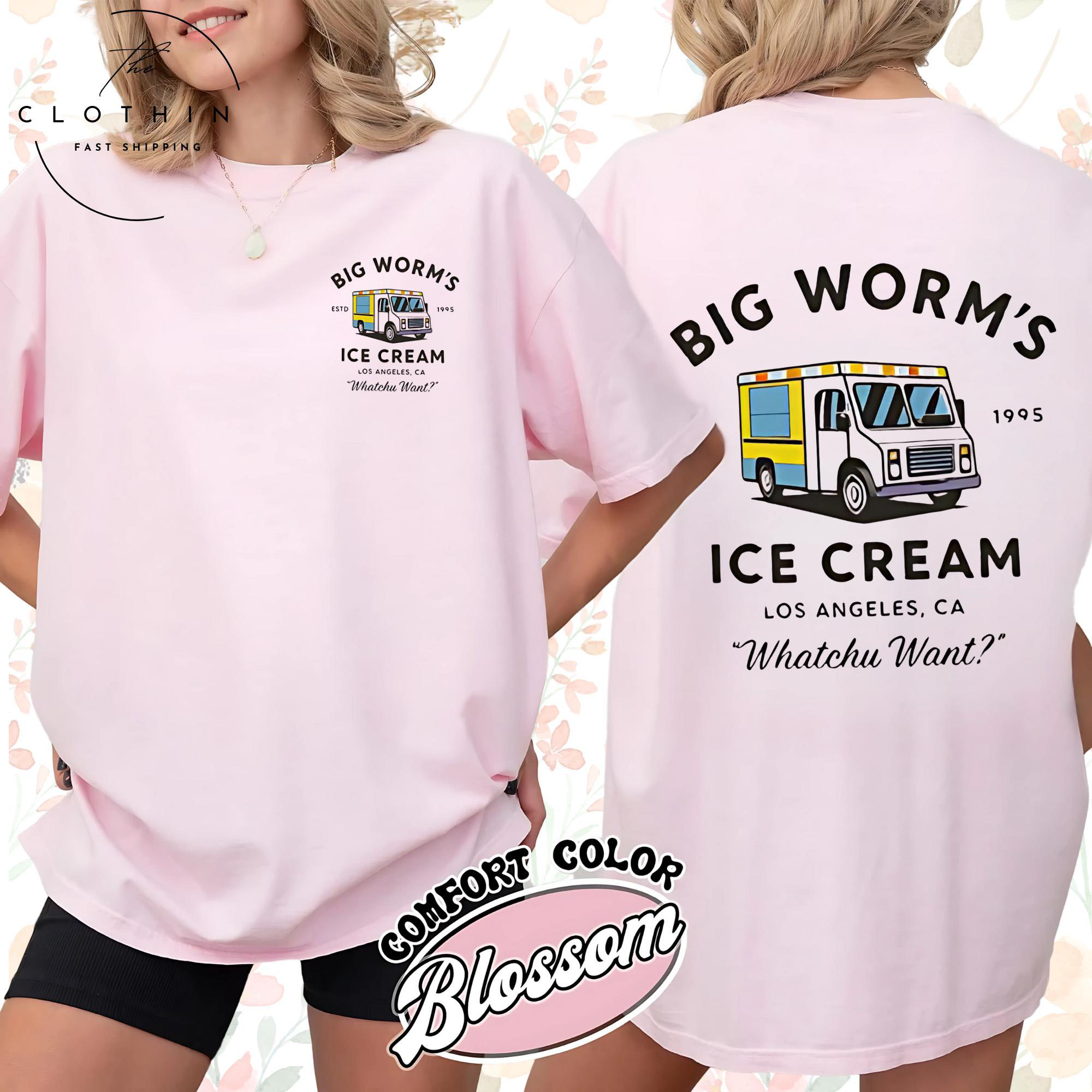 Big Worm Ice Cream Friday Movie Unisex Shirt