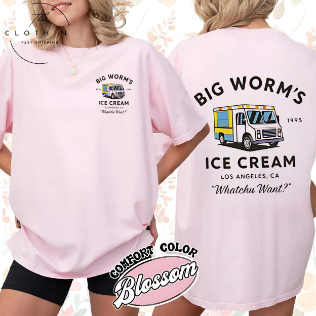 Big Worm Ice Cream Friday Movie Unisex Shirt