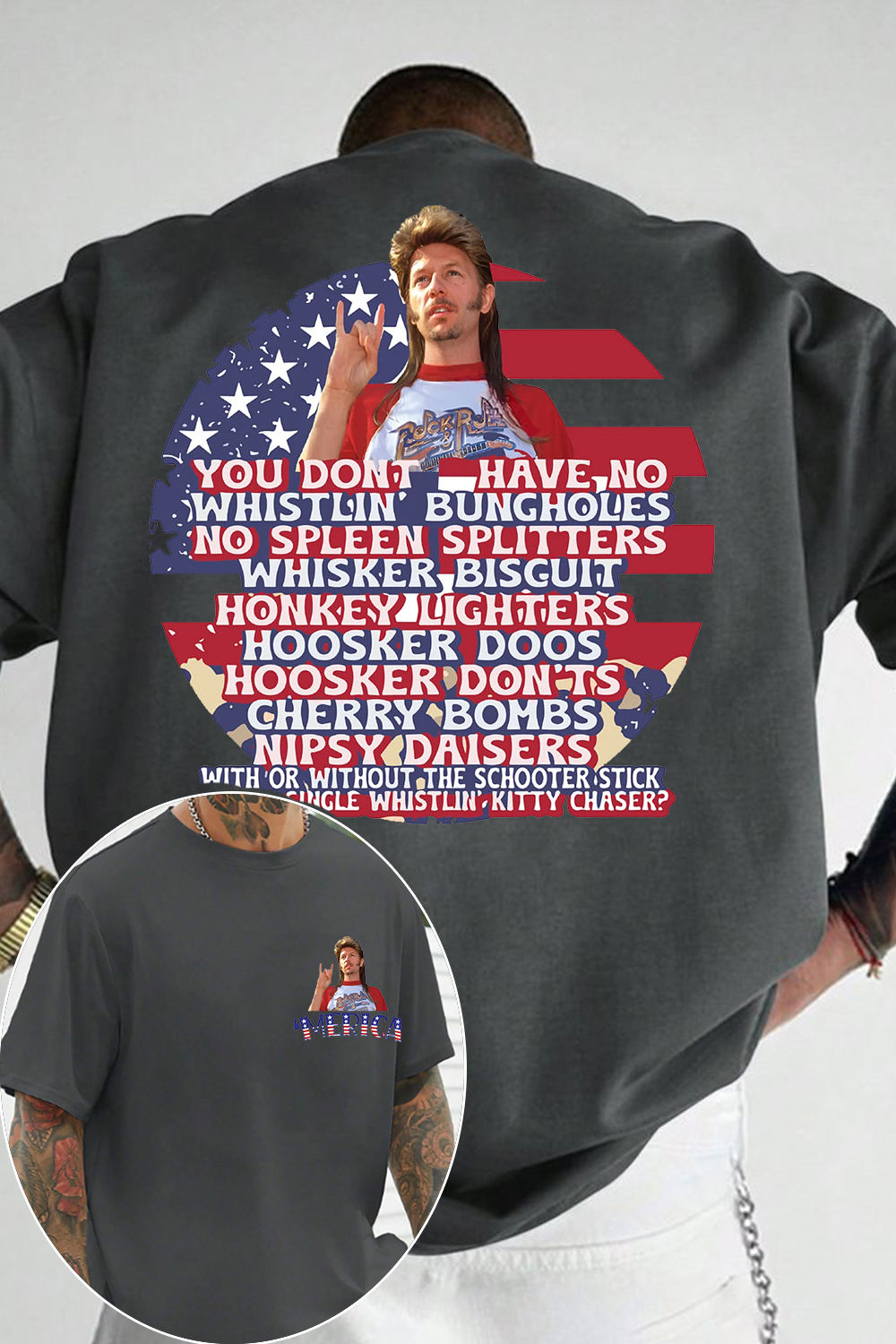 4th of July 2-sided T-shirt