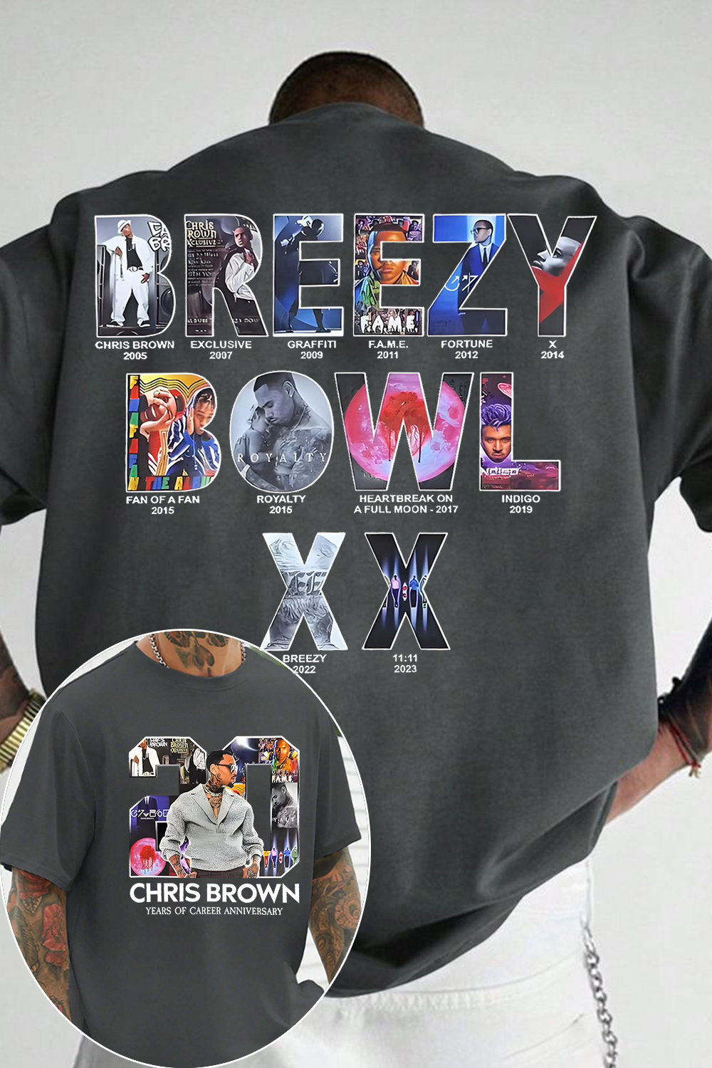 cb 2-side printed Tee