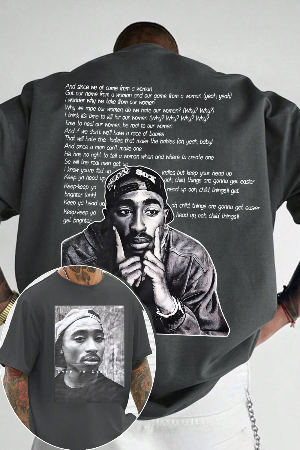 tupacquotes T-SHIRT