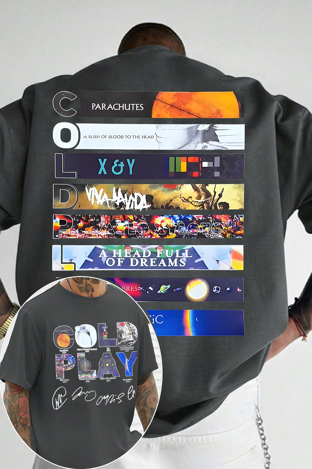 coldplay 2025 shirt