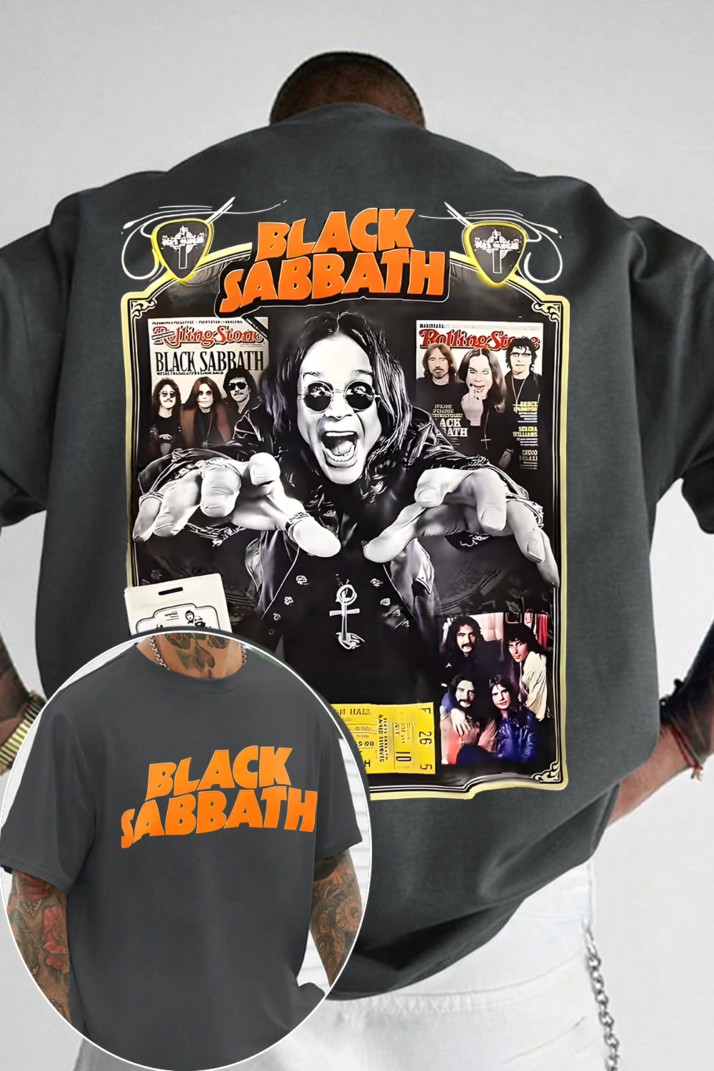 Blacksabbath Ozzyosbourne tee