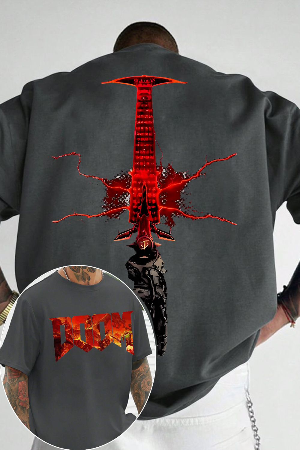 Doom Slayer Crucible Sword Shirt