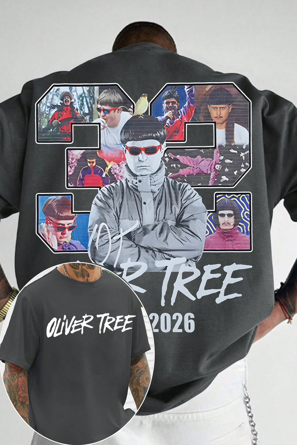 Rip Oliver Tree Tee For Men
