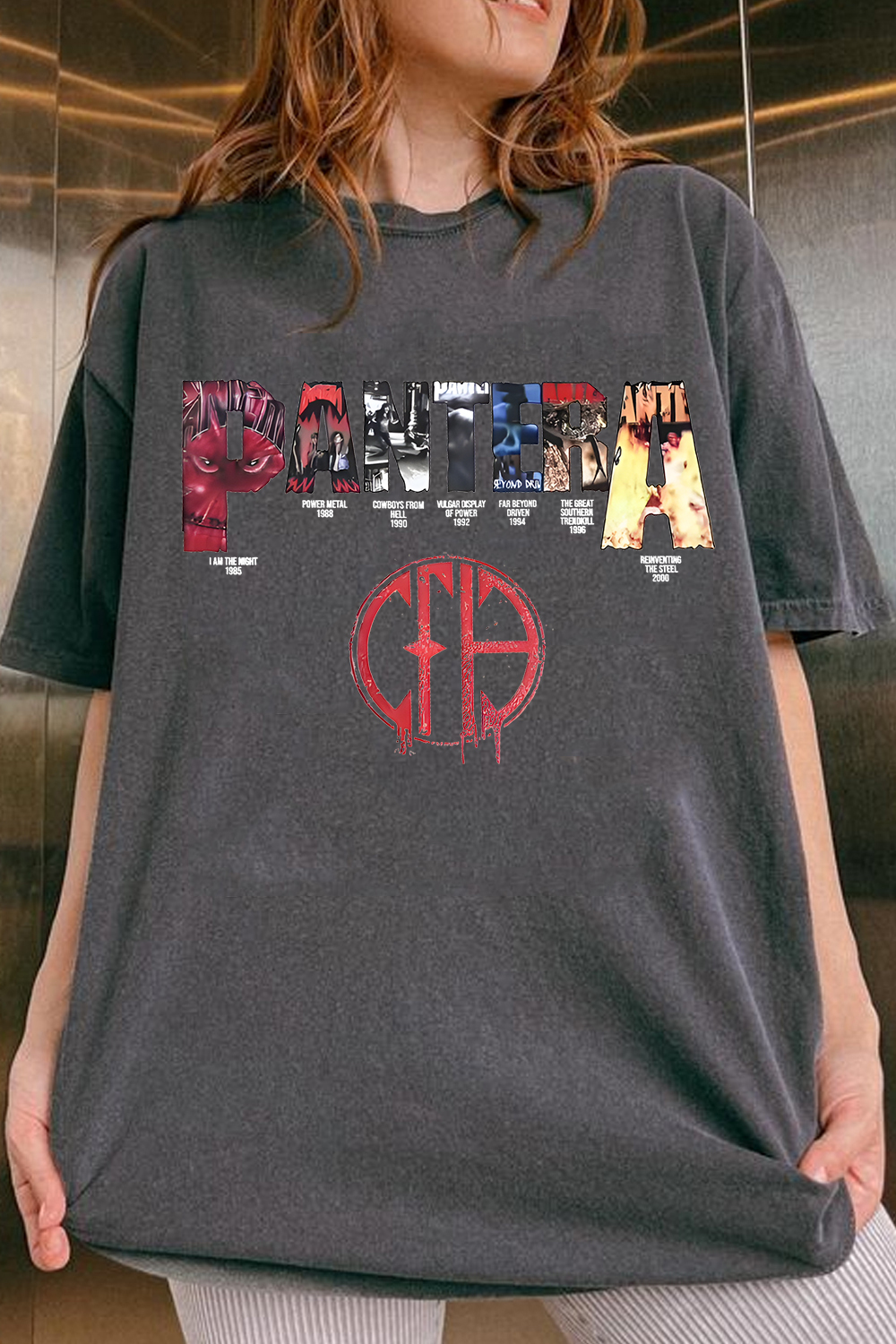 pantera short sleeve t-shirt