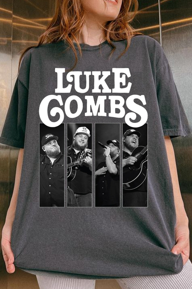 Luke Combs Country Music Tee  For Women