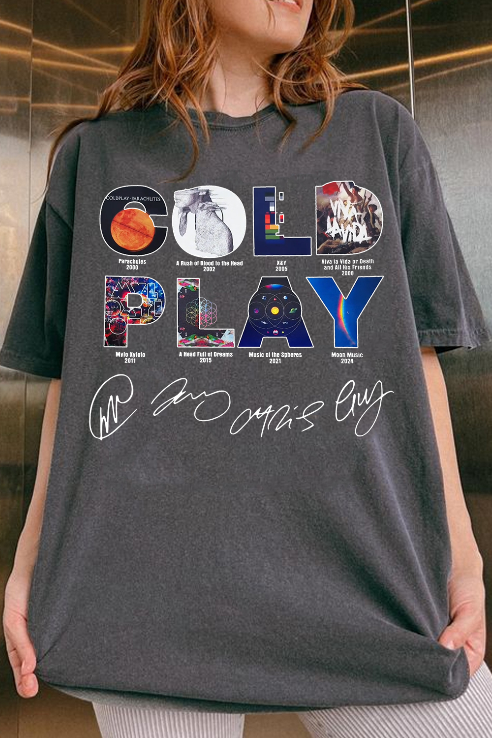 Coldplay shirt For Women