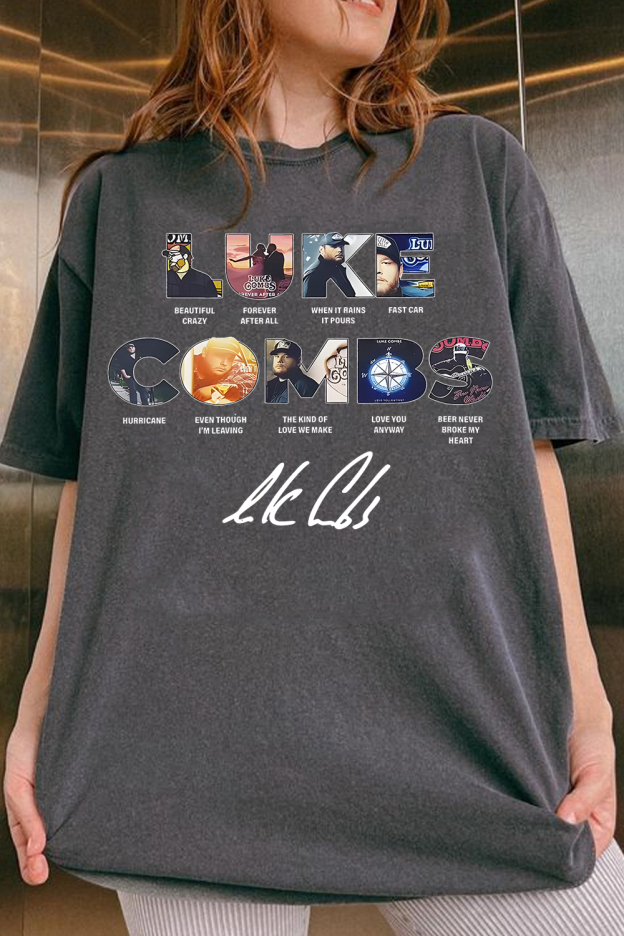 Luke Combs Tee  For Women
