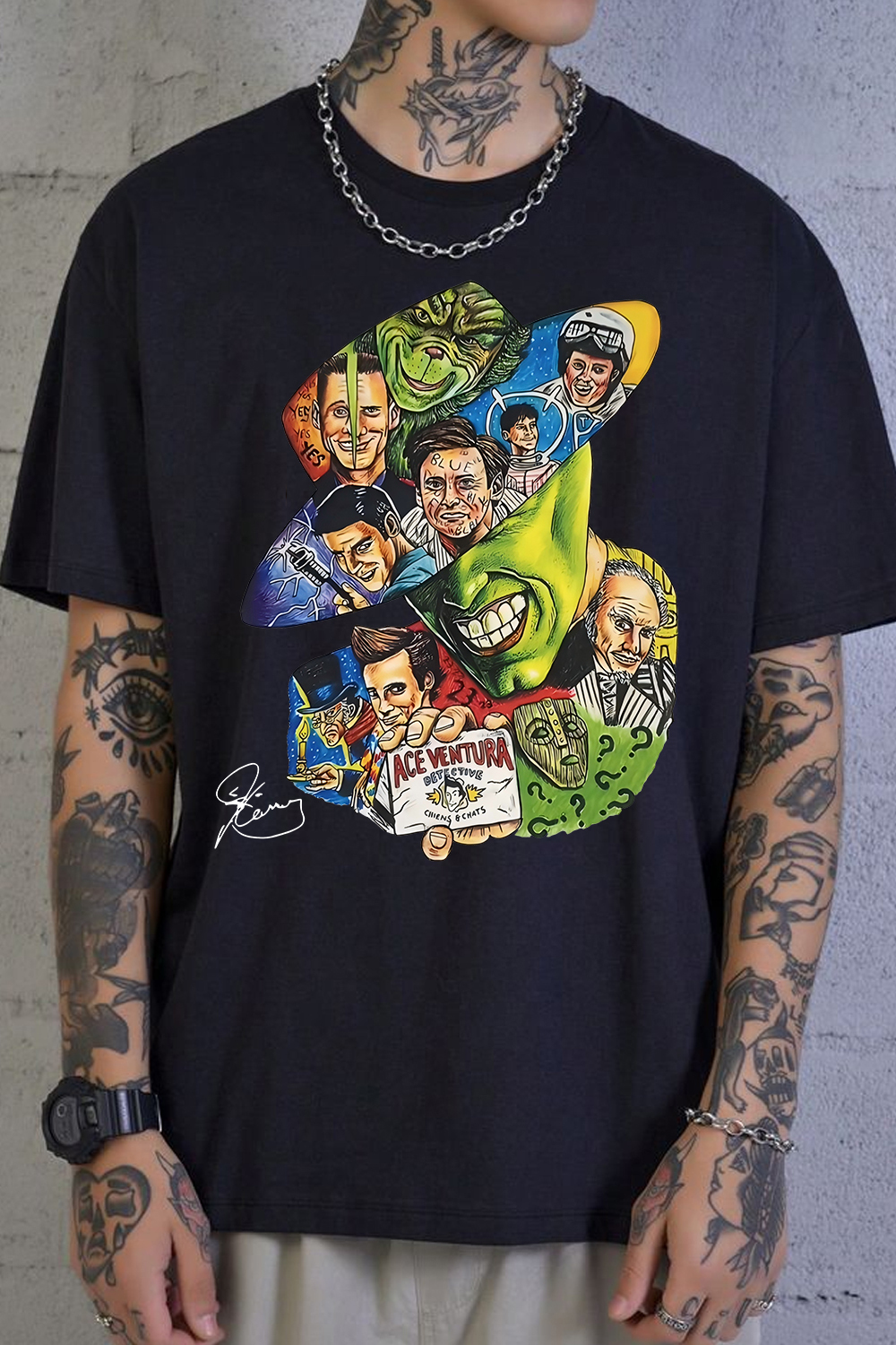 The King of Comedy Movies Jim Carrey Tee For Men