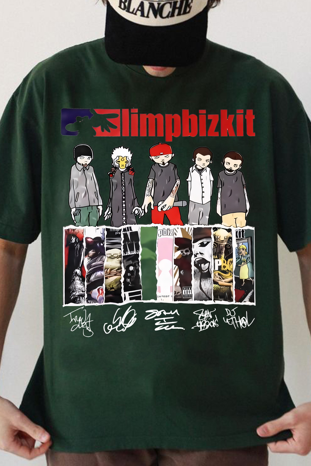 limpbizkitconcert printed Tee