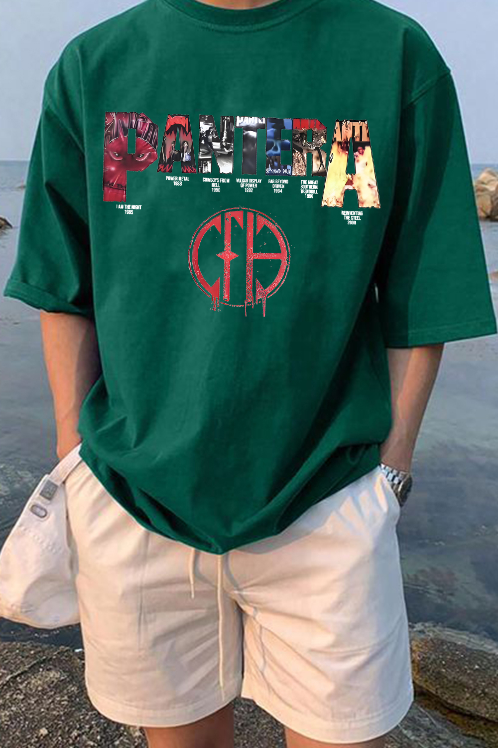 pantera short sleeve men t-shirt