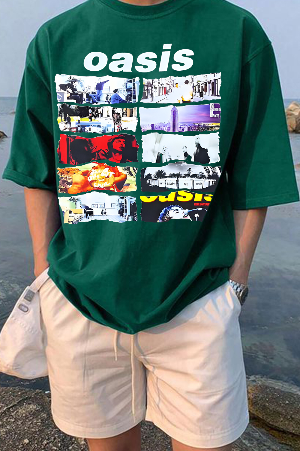 Oasis Unisex T Shirt Definitely Maybe Promo Official Reunion Tour 2025