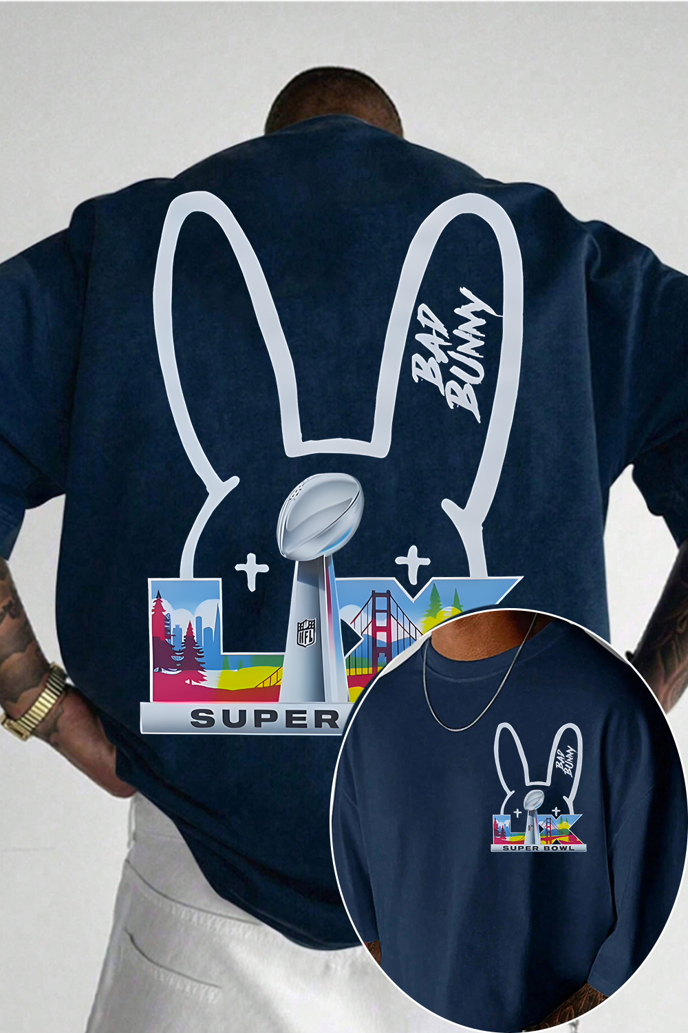 Superbowl 2026 Bad Bunny ? Fan Shirt