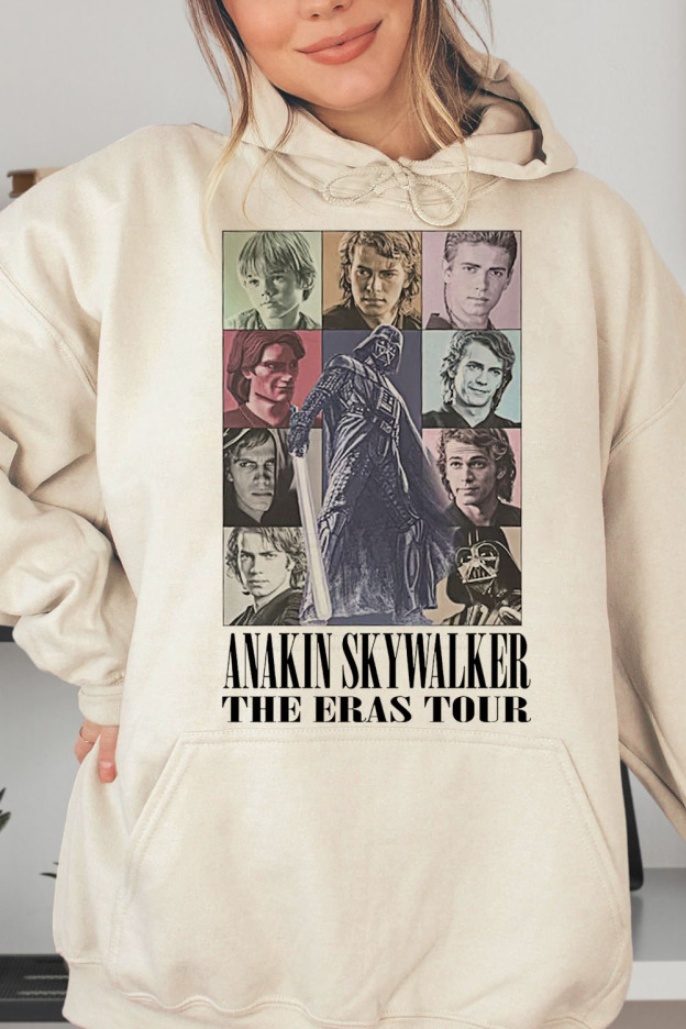 Anakin Skywalker Eras Tour Inspired Vintage Hoodies