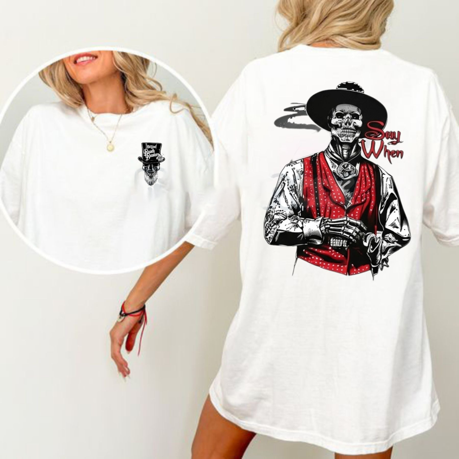 Doc Holliday "Say When" Zombie T-Shirt