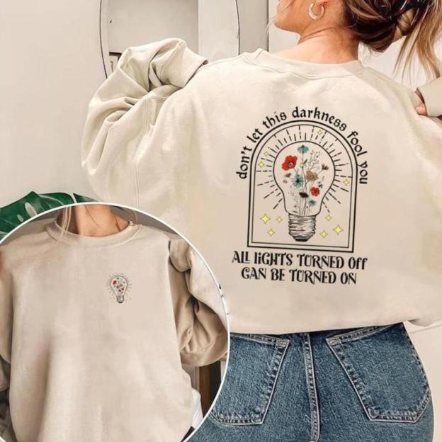 2 Sided All Lights Turned Off Can Be On Noah Kahan Call Your Mom Sweatshirt