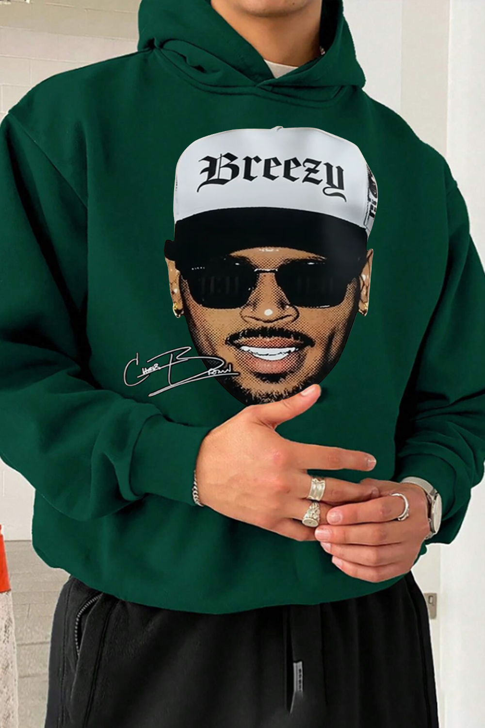 Brez CB Merch HOODIE For MEN