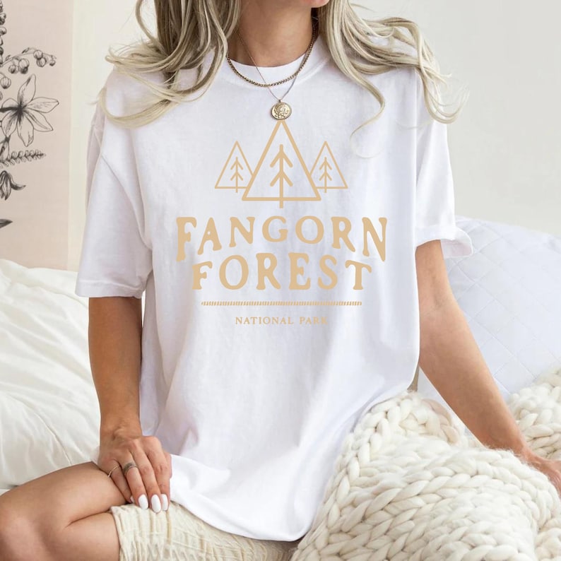Fangorn Forest National Park LOTR  Tee For Women