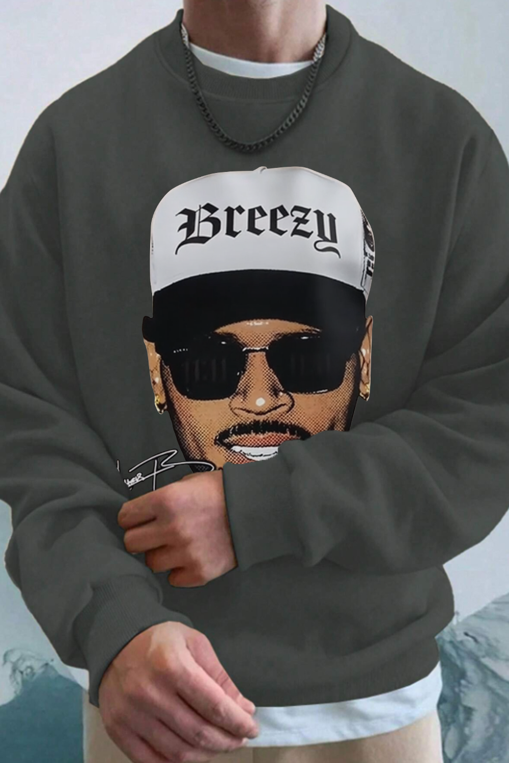 Brez CB Merch sweatshirt For MEN