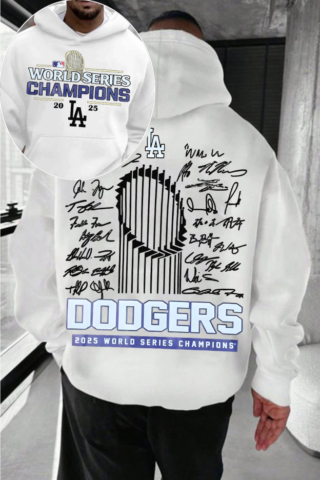 Dodgers 2025 World Series Champions Hoodie
