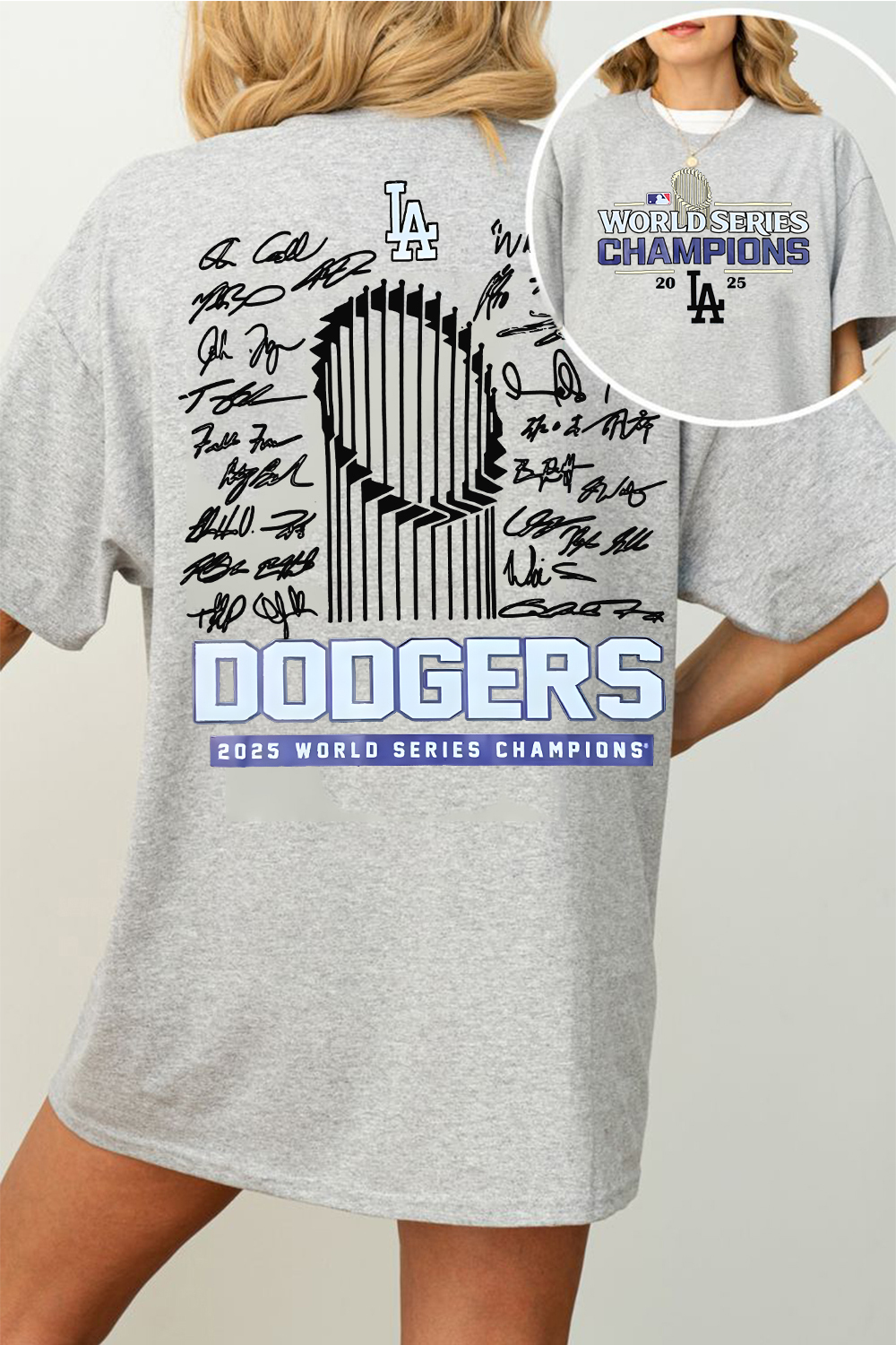 Dodgers 2025 World Series Champions Women Shirt