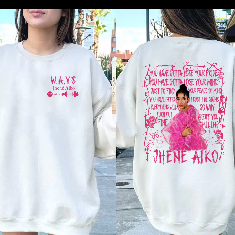 [2-sided] W.A.Y.S Jhene Aiko Sweatshirt For Women