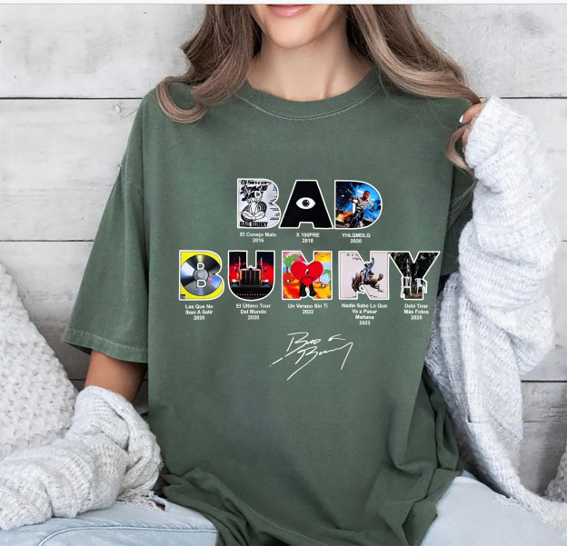 badbunny albums t-shirt