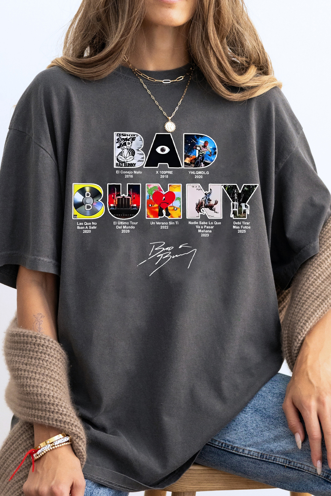 badbunny albums t-shirt