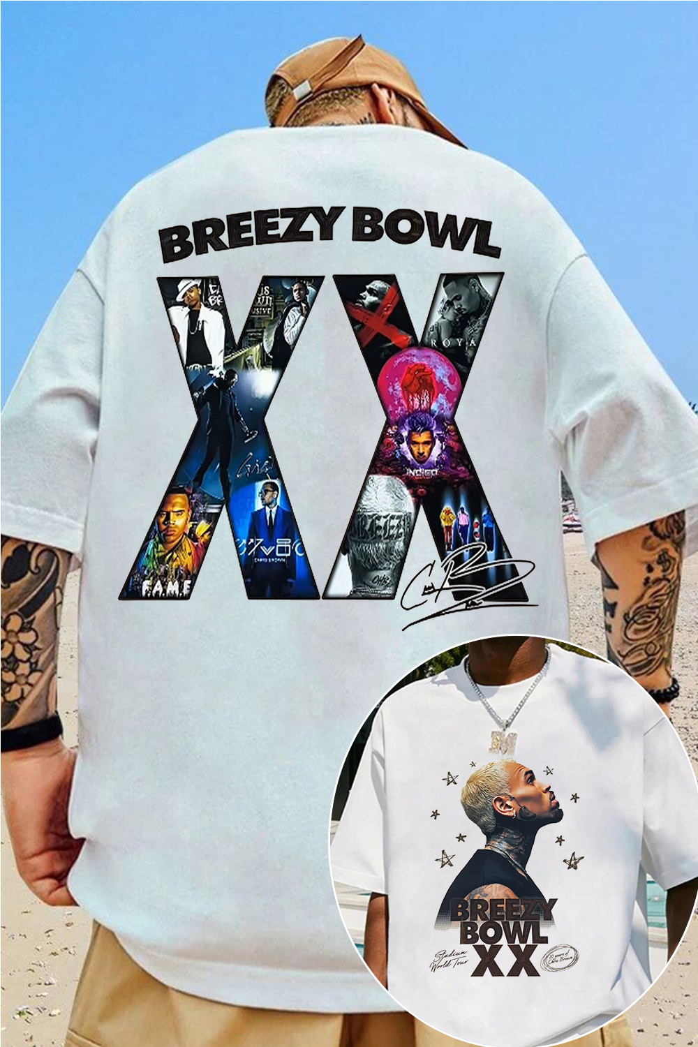 2 Sided CB Graphic Shirt For Women