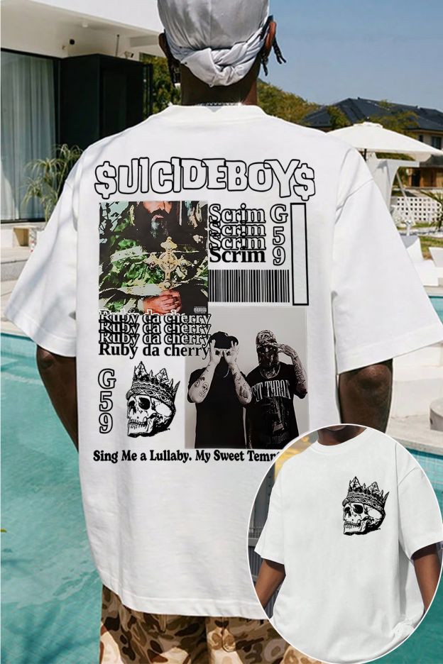 G59 2-sided printed Men TEE