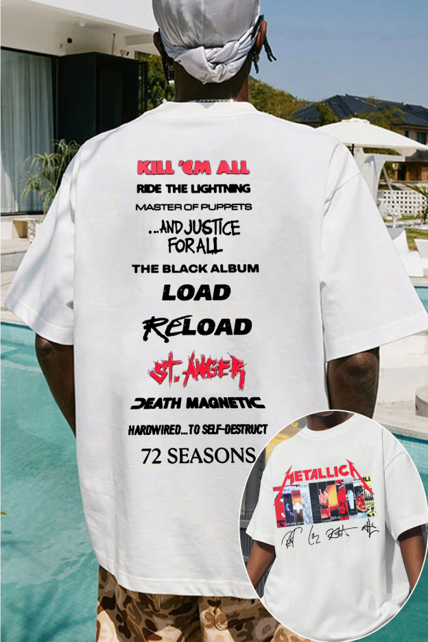 Metallica albums TEE