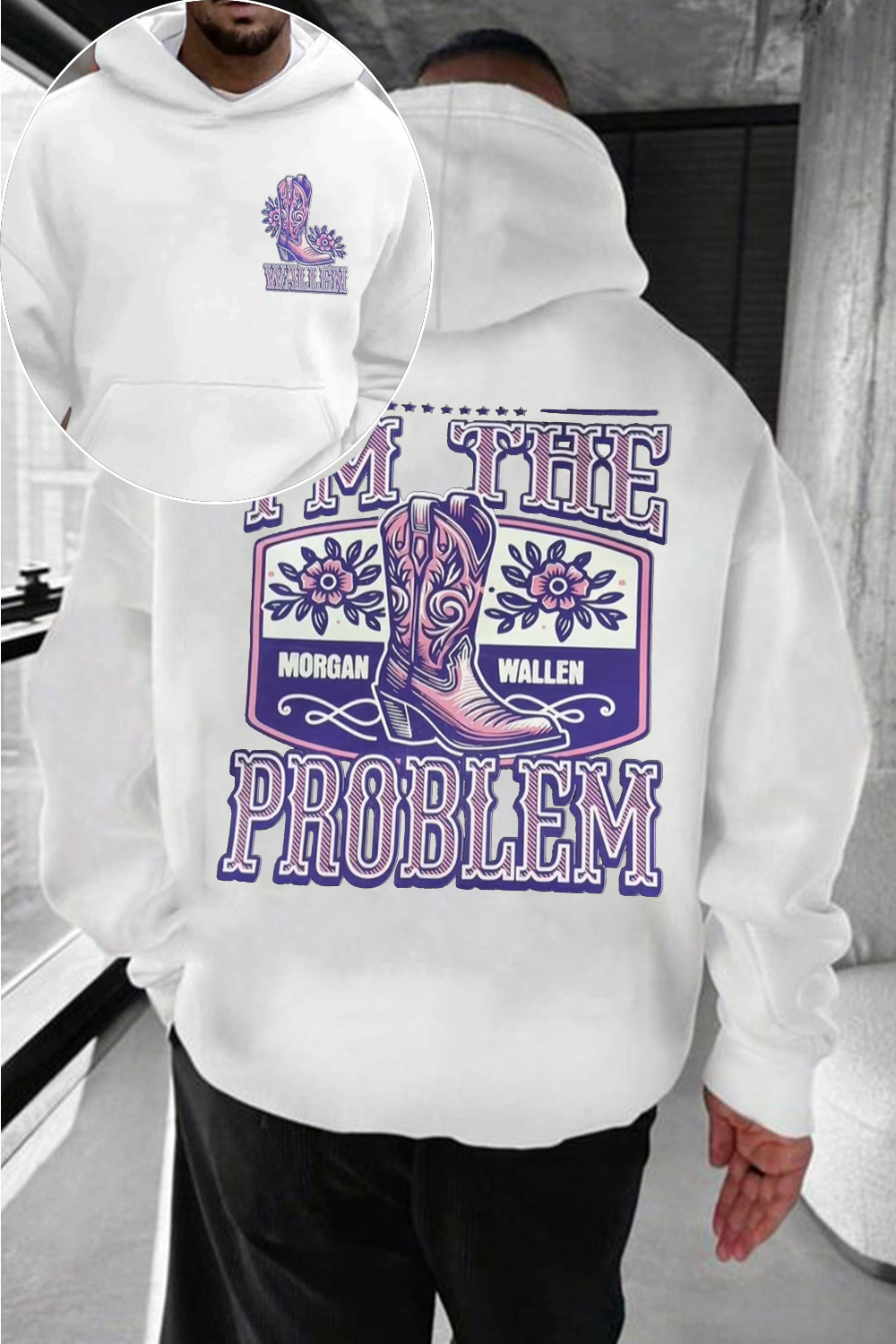 morganwallen music fans Men's Hoodie