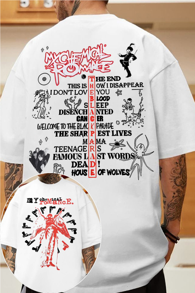 MCR 2-sided printed tee