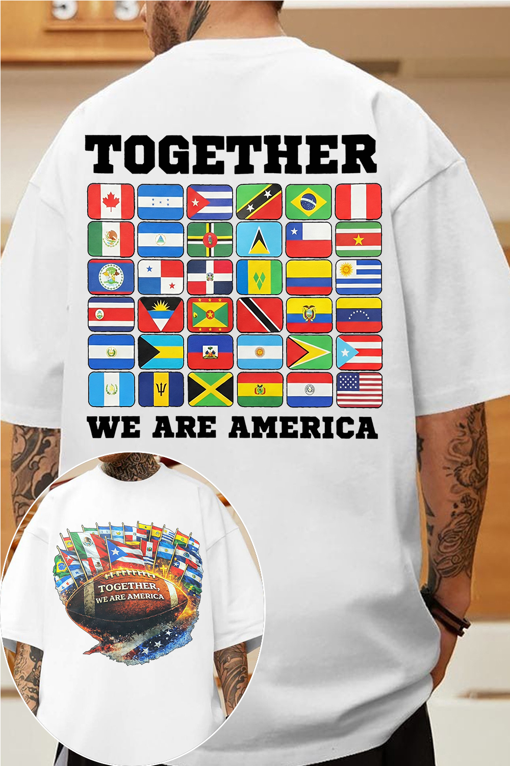 Benito Bowl 💪 Bad Bunny 2-Sided Printed Men's T-Shirt