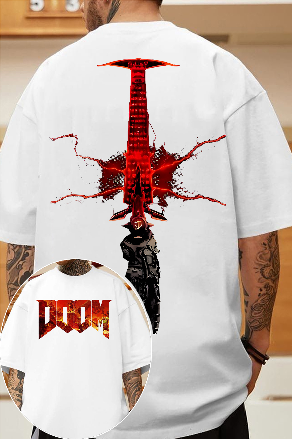 Doom Slayer Crucible Sword Shirt